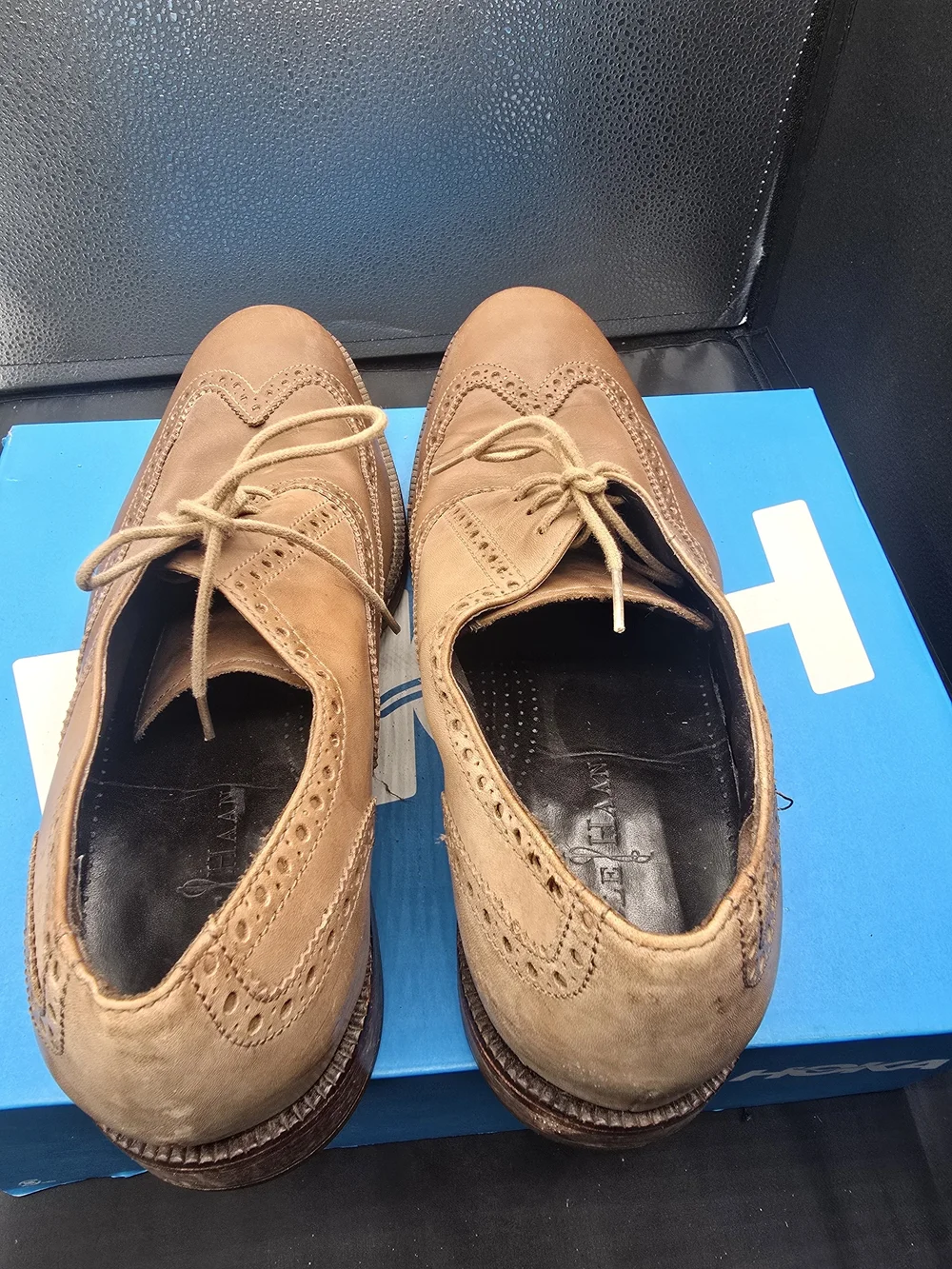 Cole Haan‎ Brown Leather Wingtip Oxfords